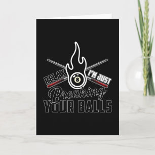 Bassäng Billiards Snooker 8 Boll Billiard Funny Gi Kort