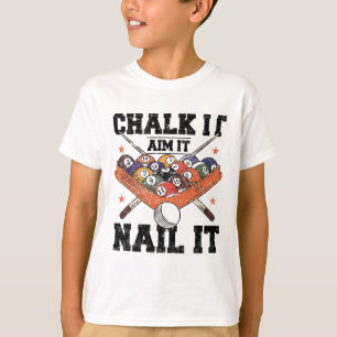 Bassäng Billiards Snooker Cue Player 10 T Shirt
