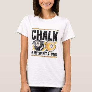 Bassäng Billiards Snooker Cue Player 13 T Shirt