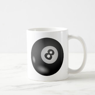 Bassäng - boll åtta kaffemugg