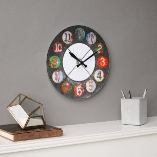 Bassäng boll Clock Stor Klocka