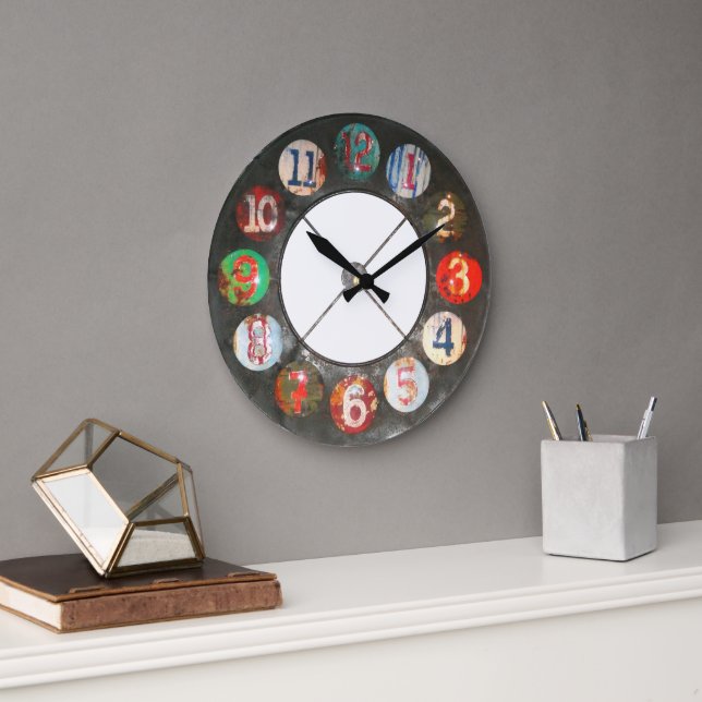 Bassäng boll Clock Stor Klocka (Kontor)