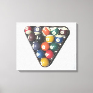 Bassäng Bollar Canvas