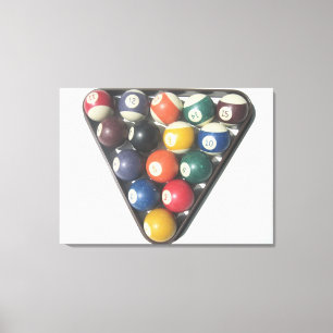 Bassäng Bollar Canvas