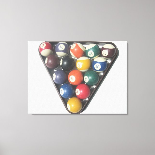 Bassäng Bollar Canvas (Framsida)