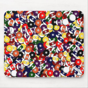 Bassäng Bollar Mousepad Musmatta