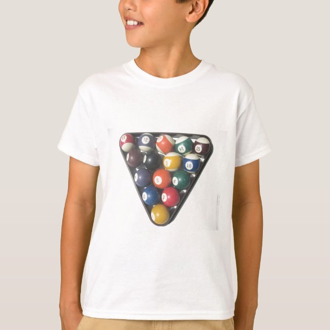 Bassäng Bollar Tee Shirt (Framsida)