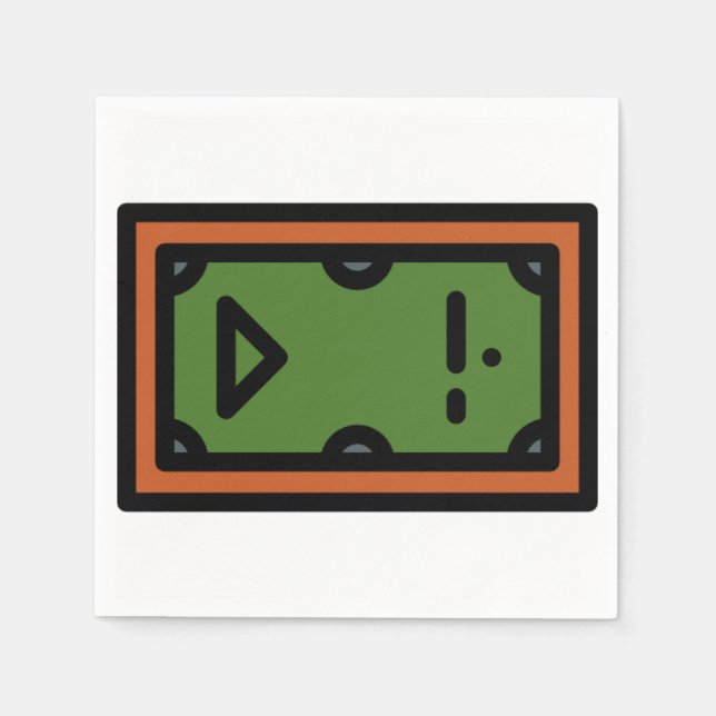 bassäng-bord pappersservett (Framsidan)