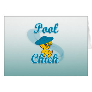 Bassäng Chick #3 Hälsningskort