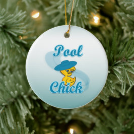 Bassäng Chick #3 Julgransprydnad Keramik