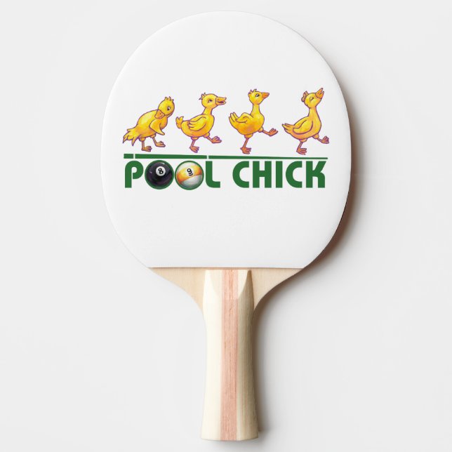 Bassäng Chick Pingisracket (Framsidan)