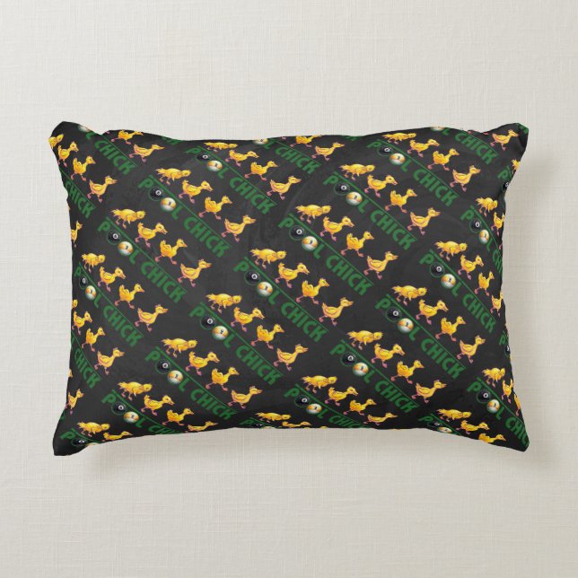 Bassäng Chick Prydnadskudde (Framsidan)