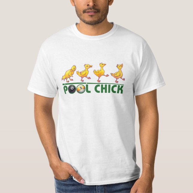 Bassäng Chick T-shirt (Framsida)