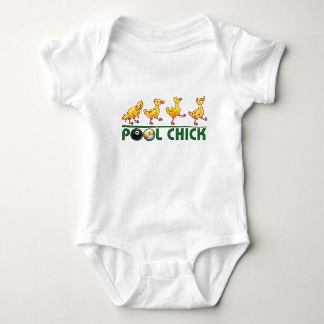 Bassäng Chick Tee (Framsida)