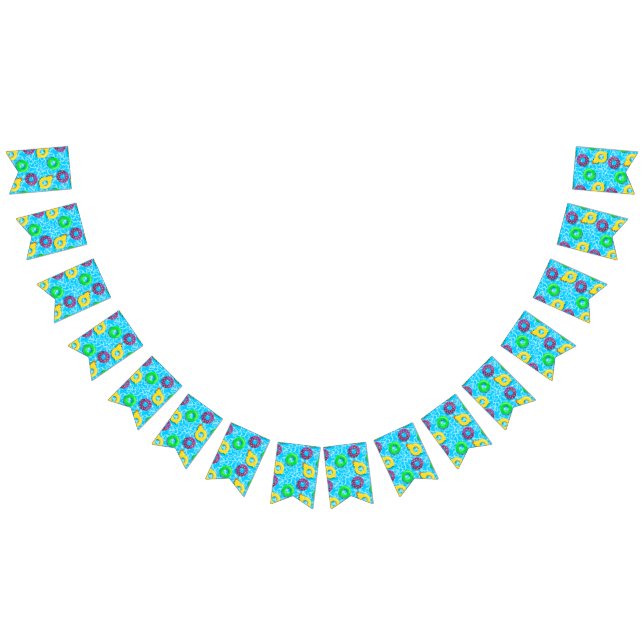 Bassäng Fullt av floavtalsparter Vimplar (Alla)