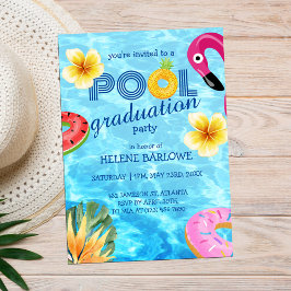 Bassäng Grad Party, högre högskola i Studenten Inbjudningar