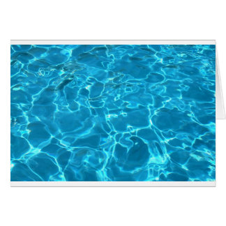 Bassäng Hälsningskort