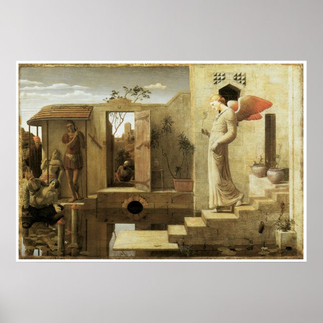 Bassäng i Bethesda, 1876-77, Robert Bateman Poster (Framsidan)