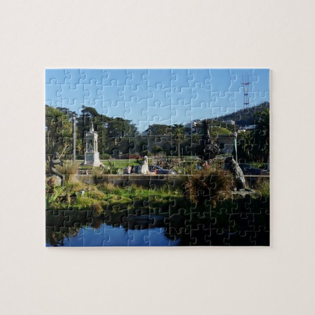Bassäng i Enchantment Jigszle Puzzle Pussel (Horisontell)