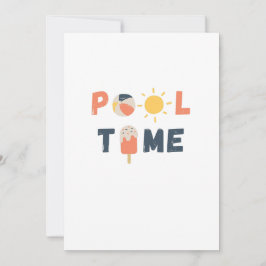 bassäng. Inbjudan och meddelanden