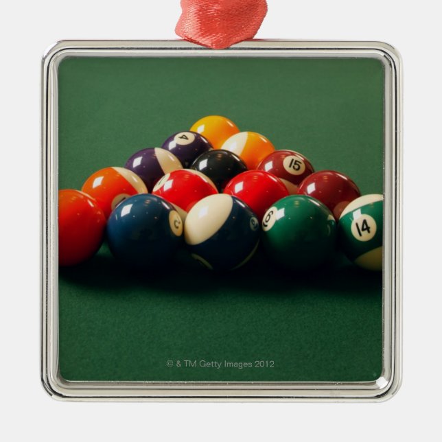 Bassäng Julgransprydnad Metall (Framsidan)