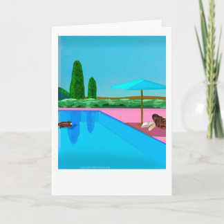 Bassäng läsning kort