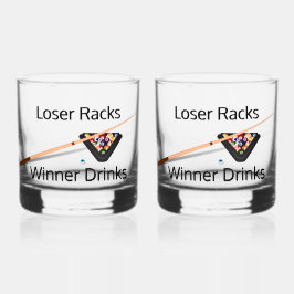 Bassäng Loser Racks Winner Drinks