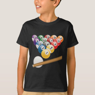 Bassäng och Snooker Player1 T Shirt