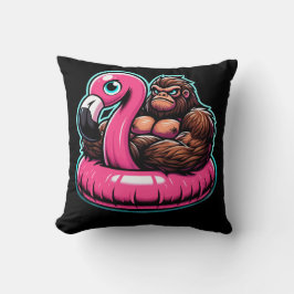 Bassäng Party Bigfoot Flamingo Kudde