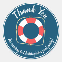 Bassäng Party födelsedag