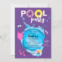 Bassäng Party födelsedag Stänk Leopard Swimdräts L