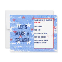 Bassäng Party för sommar, Helgdag eller födelsedag