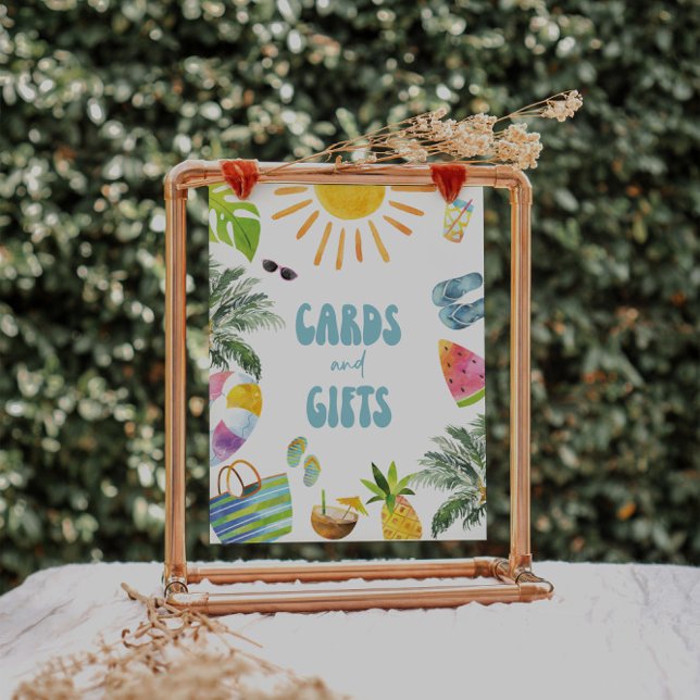 Bassäng Party gipsskylt Poster (Skapare uppladdad)