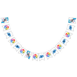 Bassäng Party Grattis på födelsedagen Vimplar