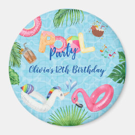 Bassäng Party Magnet