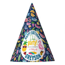 Bassäng Party | Modern sommartid - Födelsedagsfest