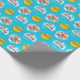 Bassäng Party - simmande födelsedagskår Presentpapper