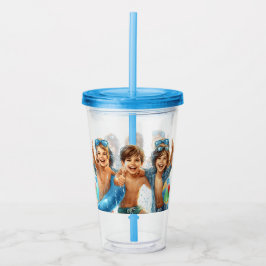 Bassäng Party, sommartid, Roligt Bassäng Party Take Away Mugg