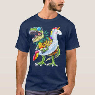 Bassäng Party T Re Dinosaur Unicorn Flyter Summer Shirt