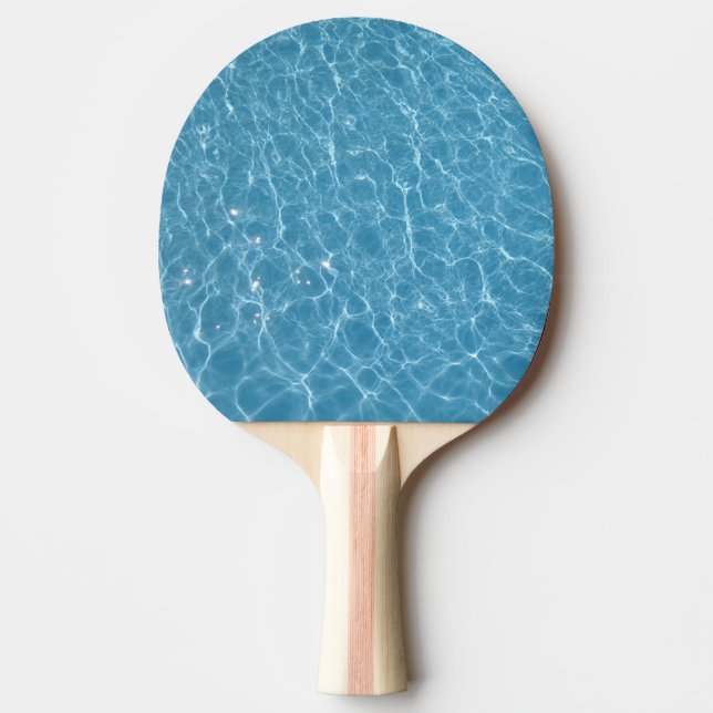 Bassäng Ping Pong Paddle, Rödgummi, bak Pingisracket (Framsidan)