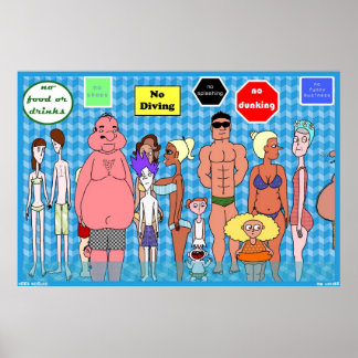 Bassäng Poster