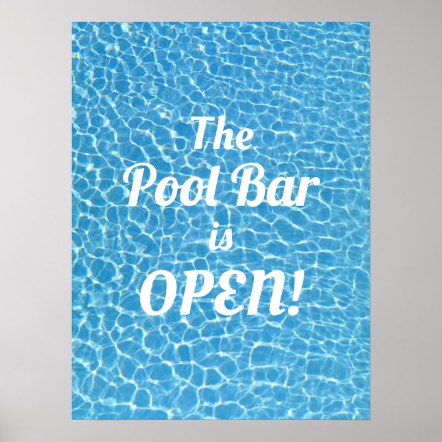 Bassäng Pub är öppet mot Polen Poster (Framsidan)