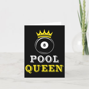 Bassäng Queen Billiards Bassäng Snooker Player Gif Kort