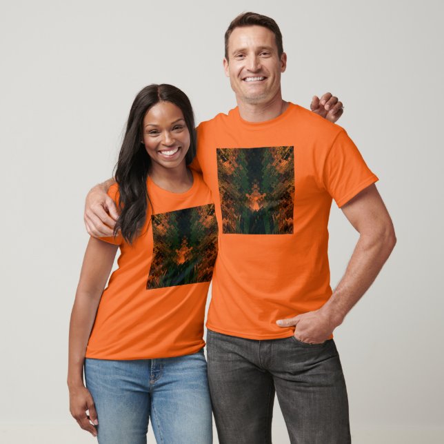 Bassäng reflekterar bomullsgrafik Tee Shirt (Unisex)