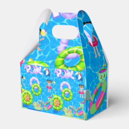 bassäng roligt och födelsedagskalender presentaskar