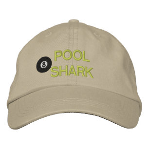 Bassäng Shark Embroized Hat Broderad Keps