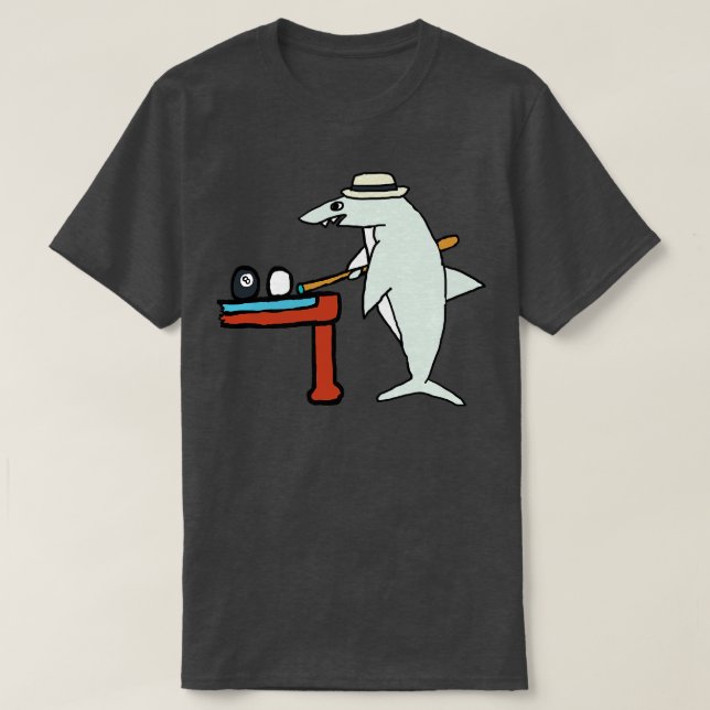 Bassäng Shark T Shirt (Design framsida)