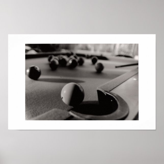 Bassäng Shot Poster (Framsidan)