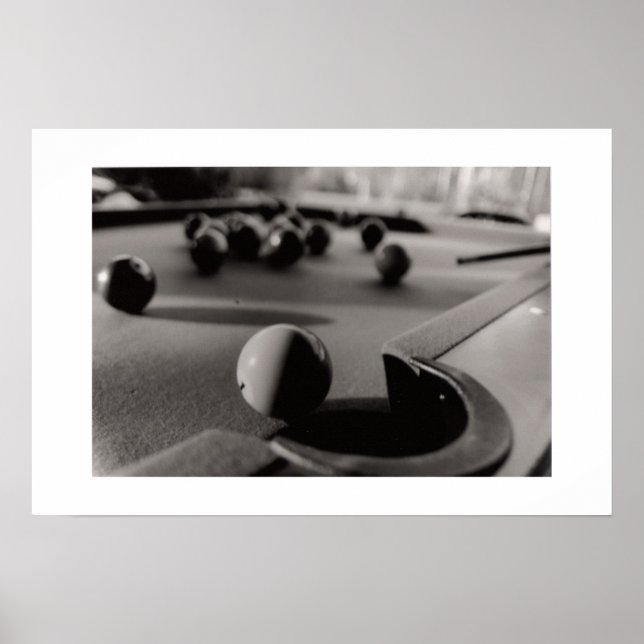 Bassäng Shot Poster (Framsidan)