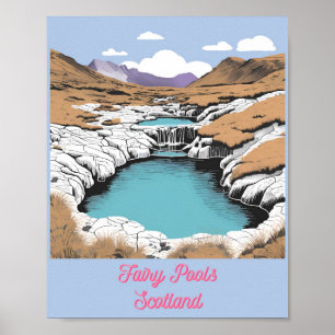 Bassäng, Skottland Poster